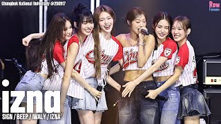 이즈나 대학축제 풀캠 #izna ♬ SIGN ♬ BEEP ♬ IWALY ♬ IZNA @250917 충북대
