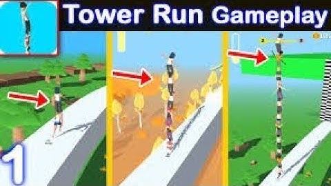 Tower Run - All Levels - Gameplay Android, ios  Level ( 31 - 35 )