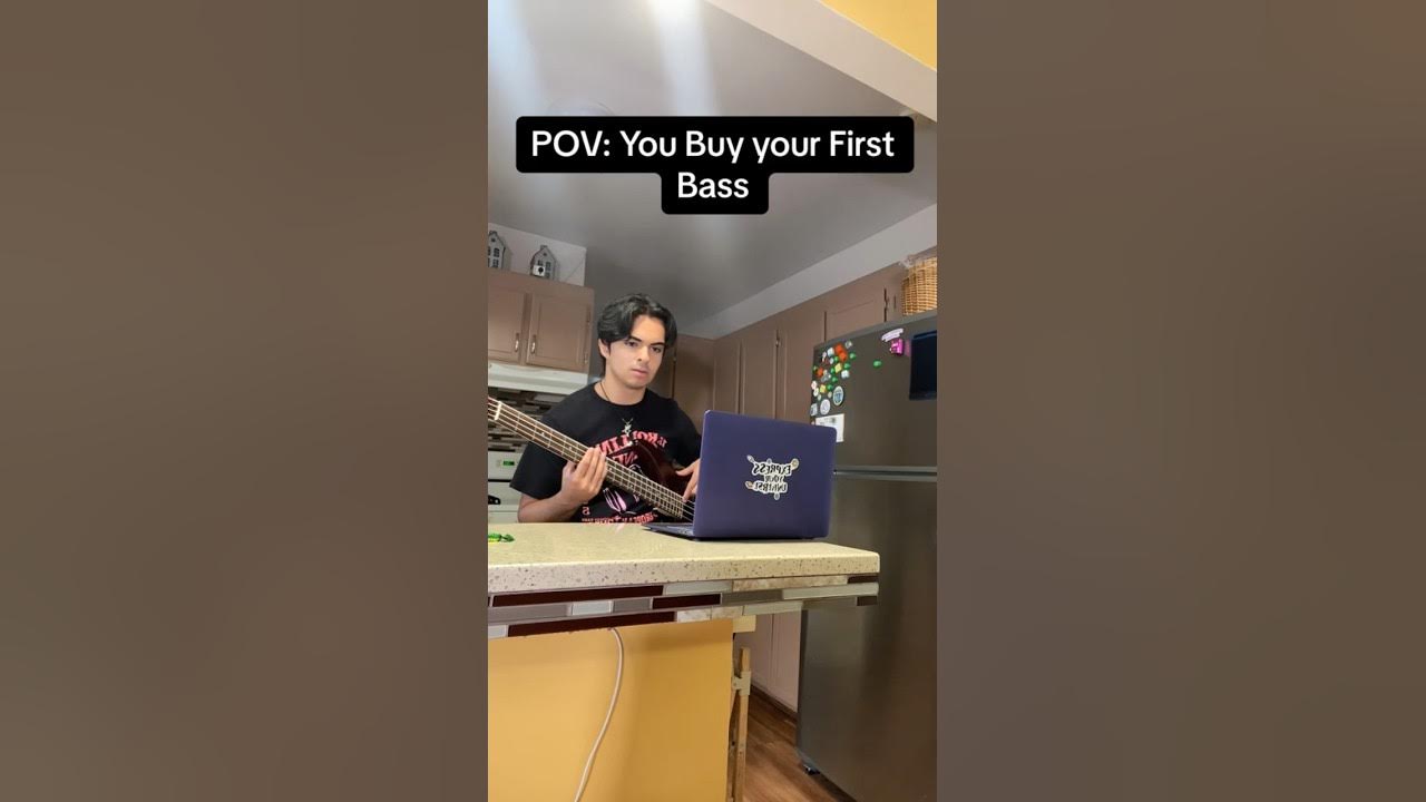 When you buy your FIRST BASS 🤩 When you buy your FIRST BASS 🤩