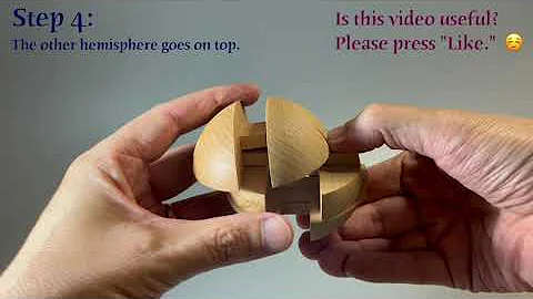How to solve the Wooden Sphere Puzzle