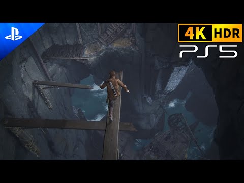 (PS5) Uncharted 4 GAMEPLAY | Ultra High Realistic Graphics Gameplay [4K HDR 60 FPS]