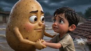 Aloo Cartoon Video | Aloo Ki Kahani | Flood Rescue Story | Kya Wo Pahunch Payenge