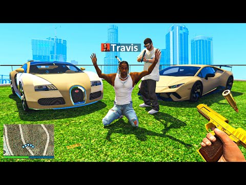 Ich KLAUE alle TRAVIS SCOTT LUXUS AUTOS mit Russik in GTA 5 RP!