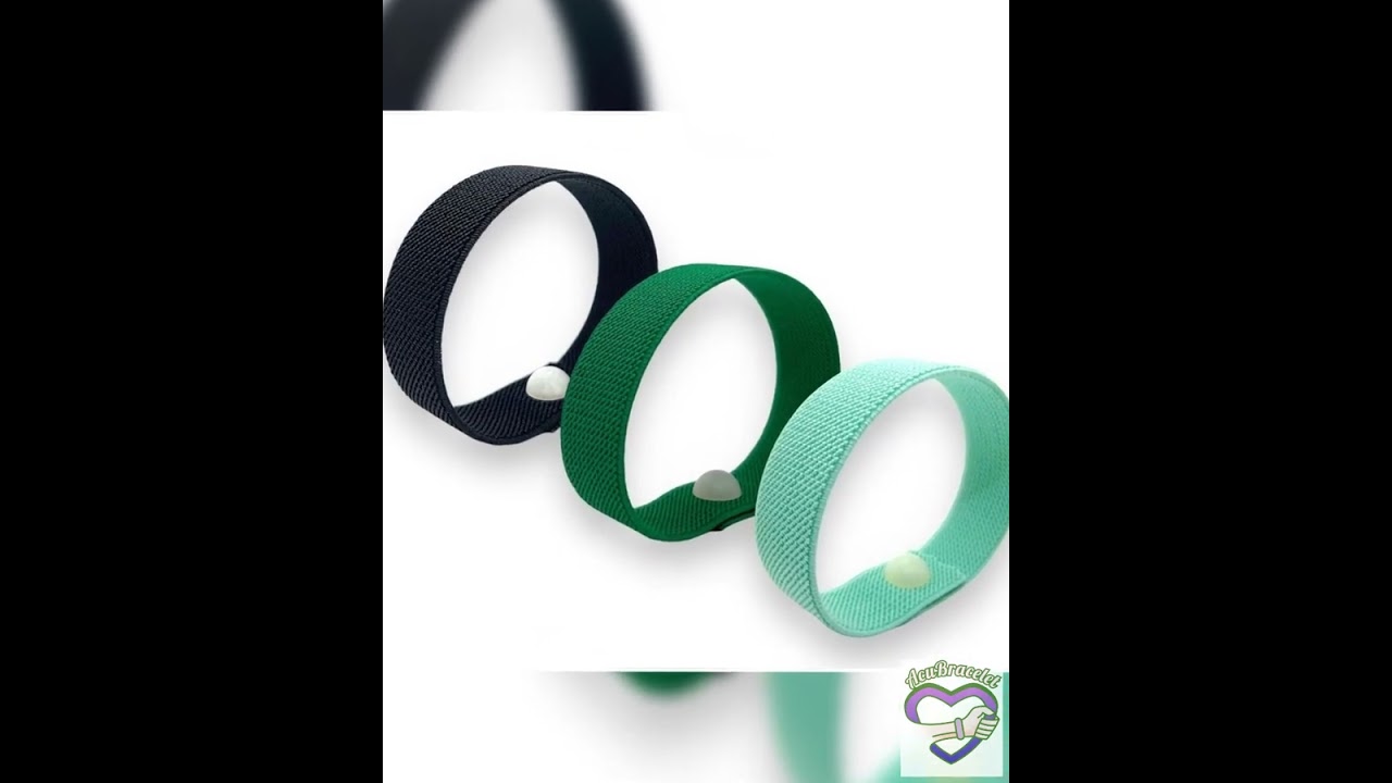 Rubber Band Snap Anxiety Bracelet – Focus Support – 3 Pack