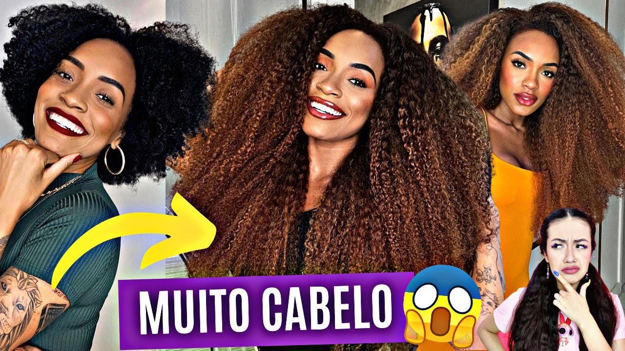 BONITO OU EXAGERADO? MEGA HAIR CRESPO DE PATRICIA RAMOS 😱