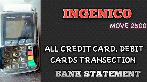 move 2500 ingenico sbi csp installation