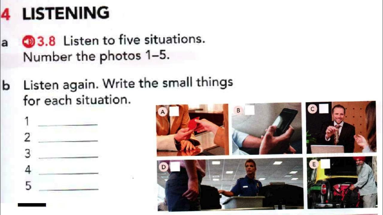 English File beginner 4th edition SB_3.8 - YouTube