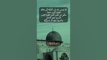 سورة الأنفال الآية ١٢ بصوت الشيخ محمد صديق المنشاوي #فلسطين