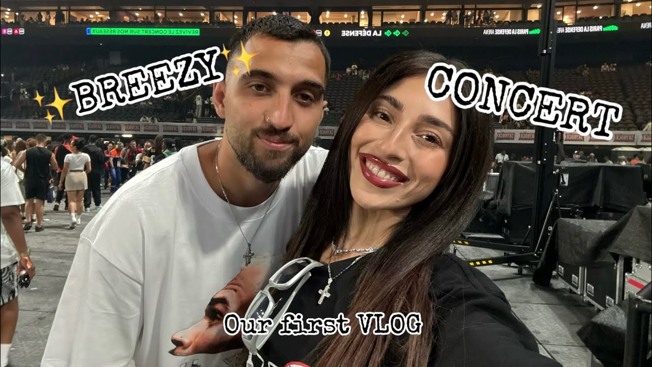 ΤΟ ΠΡΩΤΟ ΜΑΣ VLOG (CHRIS BROWN CONCERT)