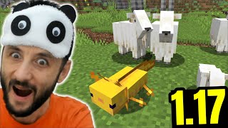 Keçi̇ Ve Aksolotl Evci̇lleşti̇rdi̇m Dürbün Ve Mum Yaptim Minecraft 1.17 Güncellemesi