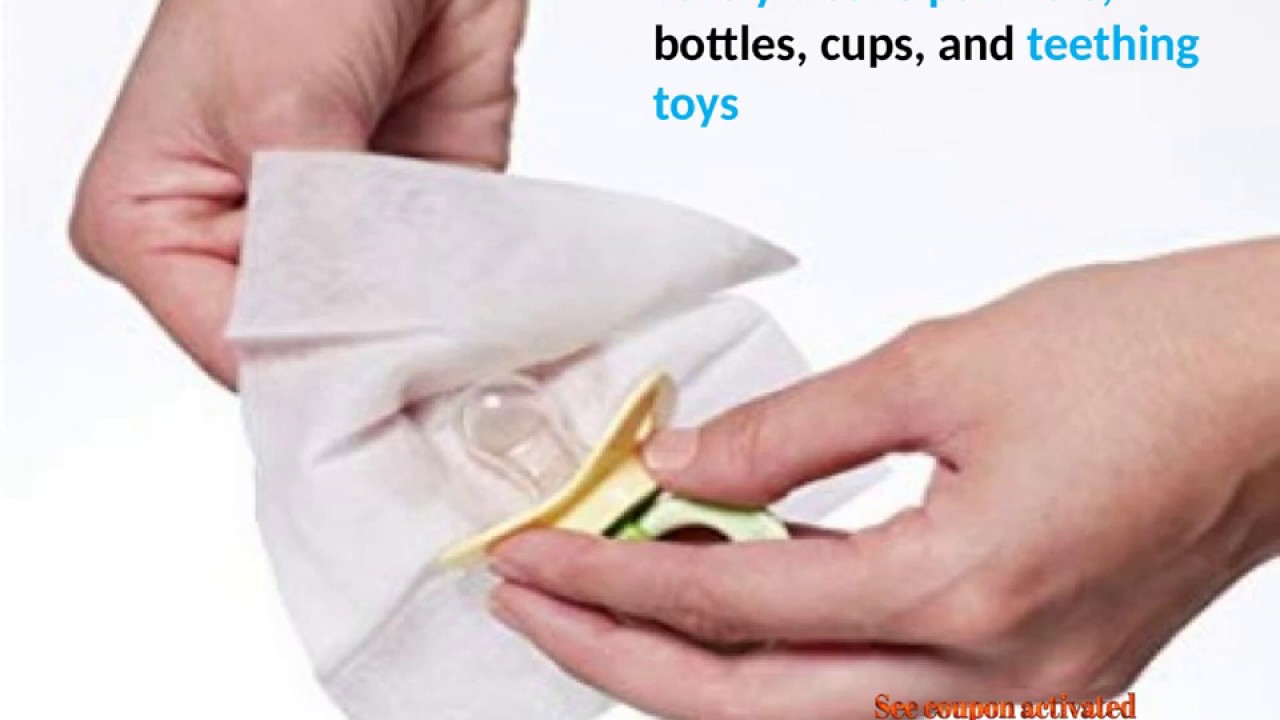 Munchkin 36 Pack Arm and Hammer Pacifier Wipes White YouTube