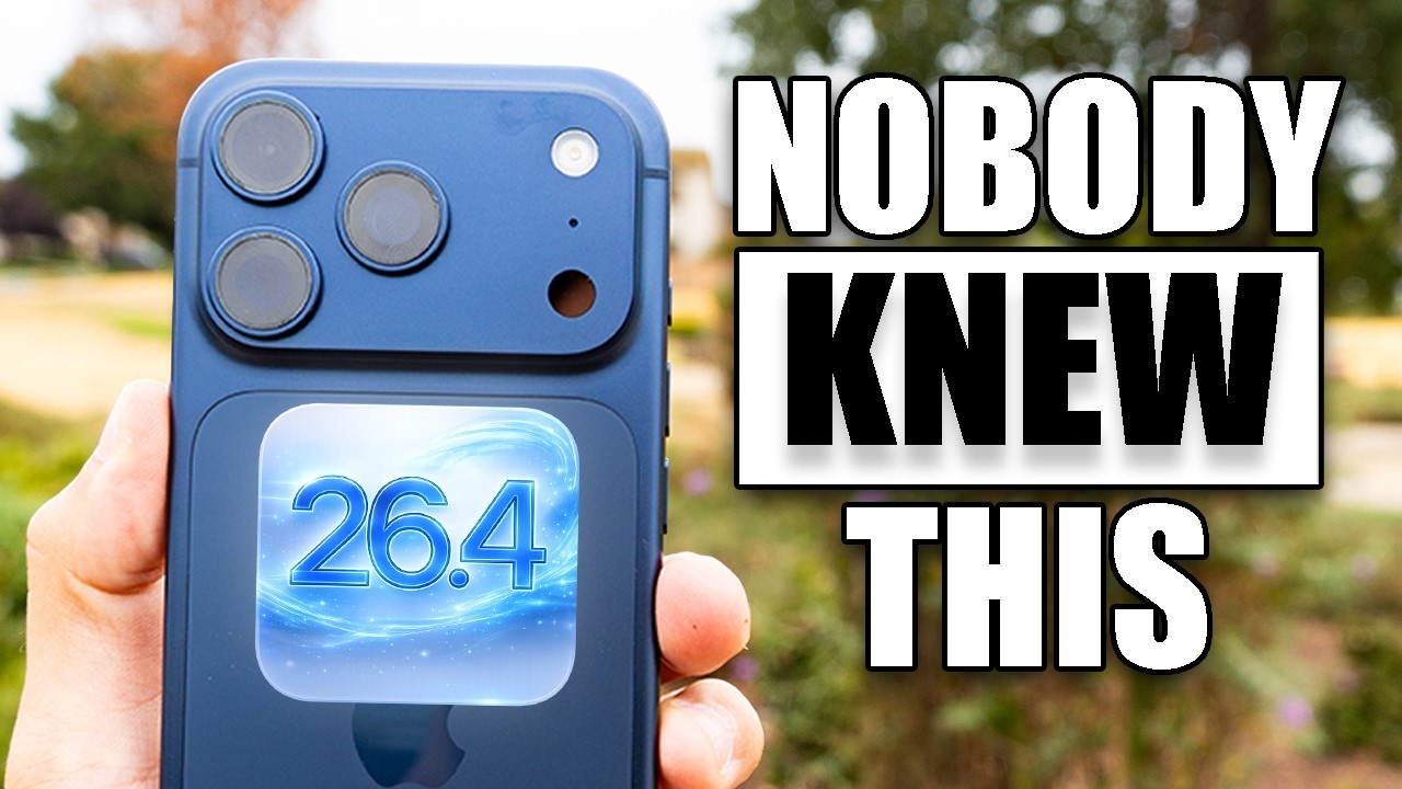 iOS 26.4 Added Features Nobody Noticed