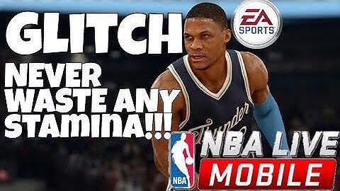 NBA Live mobile Stamina glitch for live events