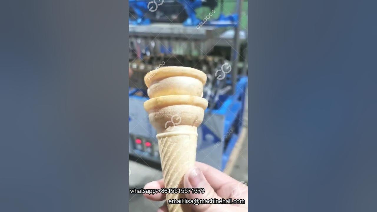 Industrial Ice Cream Cone Making BusinessIce Cream Cone Maker Machine