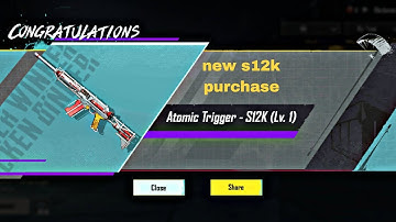 NEW MYTHIC FORGE ! ATOMIC TRIGGER S12K CREATE ab hoga mout ka nanga nach 💀