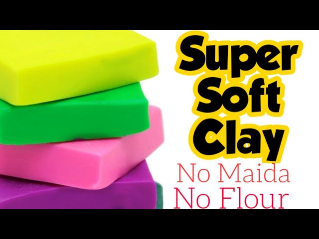 How to make Soft Clay, Homemade clay