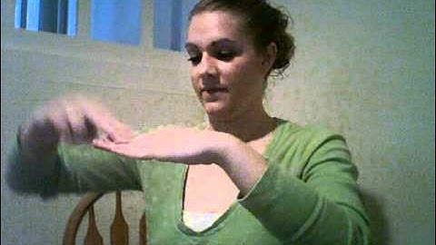 ASL classifier video