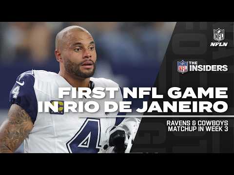Expectations for the first NFL game in Rio de Janeiro between the Ravens & Cowboys 🇧🇷 | The Insiders