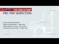 PreTrip inspection for CDL-A