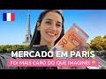 PREÇOS NO SUPERMERCADO EM PARIS NA FRANÇA: QUANTO CUSTA COMER | É MUITO CARO | COMO ECONOMIZAR