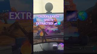Galaxy Earth Sprite extracted in Fortnite Chapter 7 Season 3! 🌌🌎 #fortnite #shorts