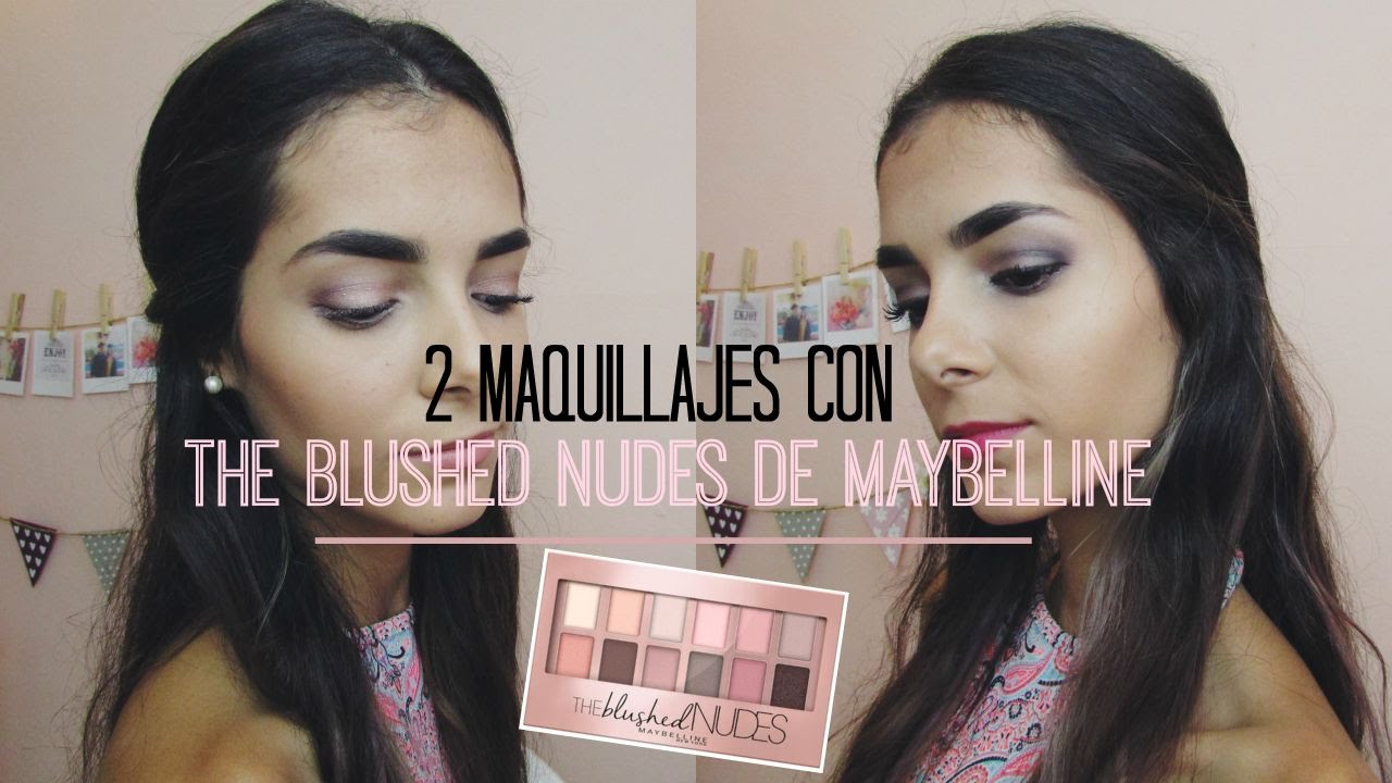 Maquillaje de día y de noche con la paleta 