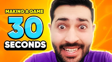 Making a Game in 30 Seconds! (Devlog)