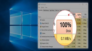 how to fix 100% disk usage windows 10, windows 11 | solution for high disk usage