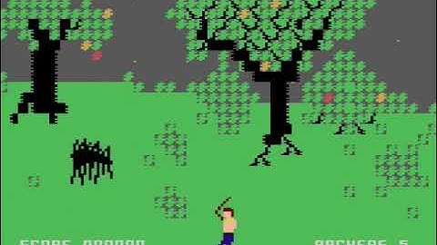Forbidden Forest Atari 8-Bit vs Commodore 64