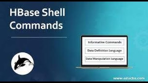 Hbase shell commands
