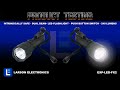 Intrinsically Safe - Dual Beam- LED Flashlight - Push Button Switch - 240 Lumens