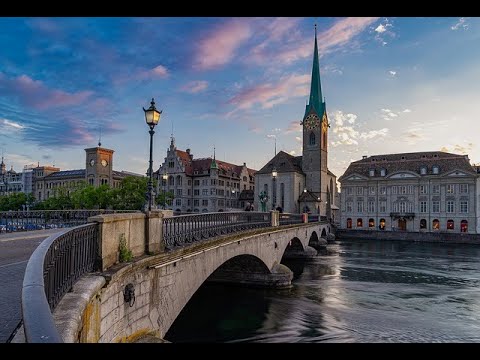 Video: Bei Posti In Svizzera: Lago Di Zurigo