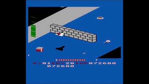 Zaxxon Fast Example Atari 800
