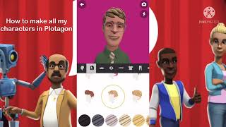 How to make all my characters on Plotagon!