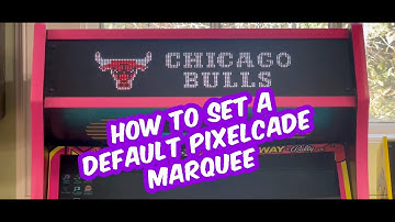 How to Set a Default Marquee on Pixelcade LED