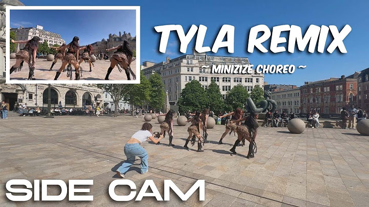 [DANCE IN PUBLIC ONE TAKE | SIDE CAM] TYLA - Push 2 Start + Jump + Art + Water (Mix) | 4K