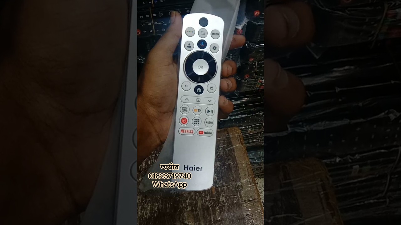 Haier Smart TV Voice Remote Control || tv remote 