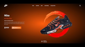 Nike web page create in HTML and CSS || SR App Ltd || @srappltd || HTML tutorial beginner