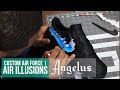 Custom Nike Air Force 1 | Air Illusion | Angelus Paint