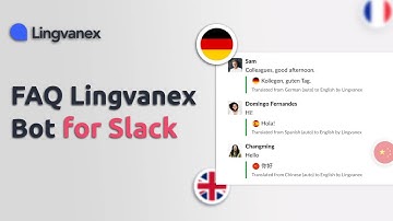 How to Use the FAQ Lingvanex Bot in Slack | Translator Bot for Slack