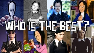 ranking 8 different versions of wednesday addams 🎻🪦🕷