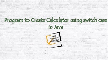 Program to Create Calculator using switch case in Java
