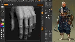 Shinobi | Game Character | Part 5 | Detailing | Zbrush