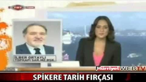 Prof. İlber Ortaylı'dan TRT Spikerine Azar - Çok Cahilsin Keşke Ölsen