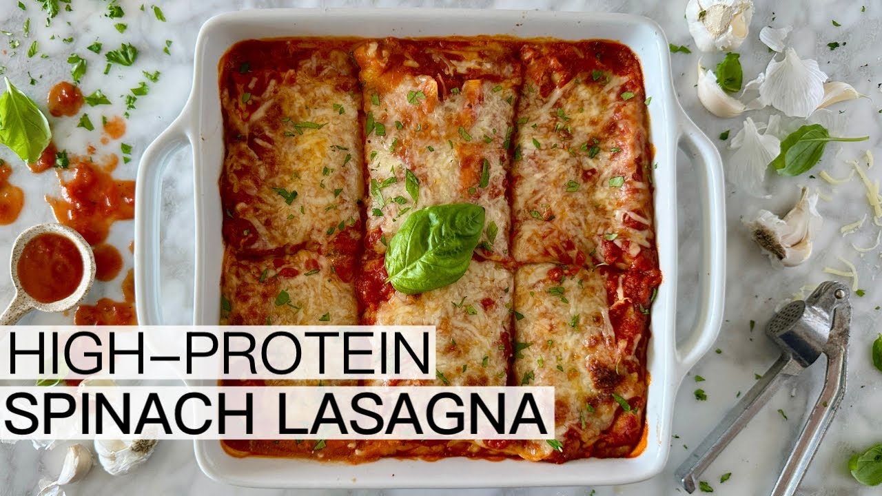 Easy Healthy Lasagna Recipe - YouTube