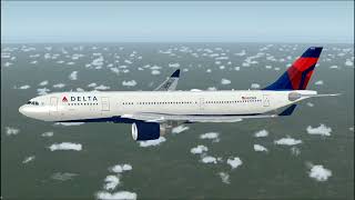 [FSX] Airbus A330-200 Delta Air Lines | Atlanta (ATL) - São Paulo (GRU)