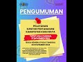 PENGUMUMAN TUTUP LAYANAN