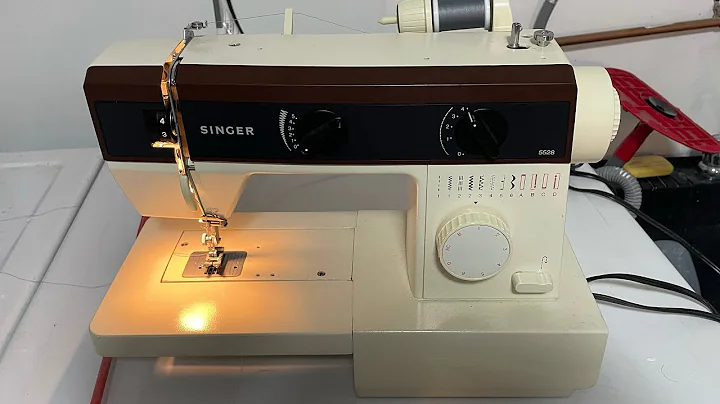 Singer 5528 Sewing Machine: Threading The Needle