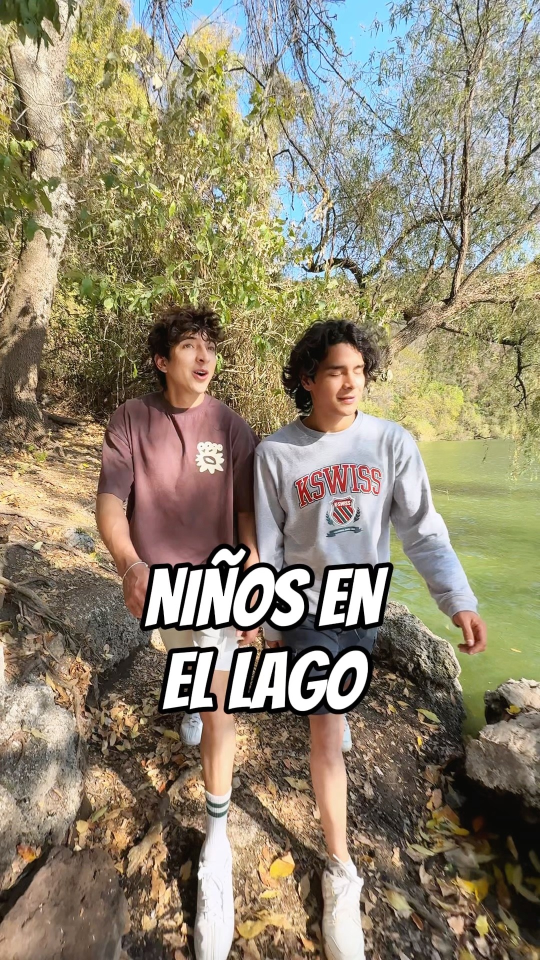 NIÑOS EN EL LAGO ?