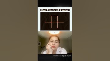 Only genius can Make 2 Square 😧🤯 | brain test #shorts #ytshorts #riddles #puzzle